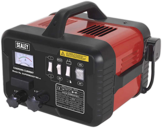 SEALEY - SUPERBOOST160 Starter/Charger 160/30Amp 12/24V 230V