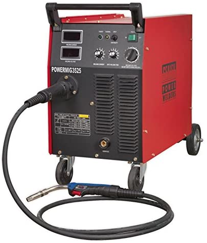 SEALEY - POWERMIG3525 Professional MIG Welder 250A 415V 3ph with Binzel® Euro Torch