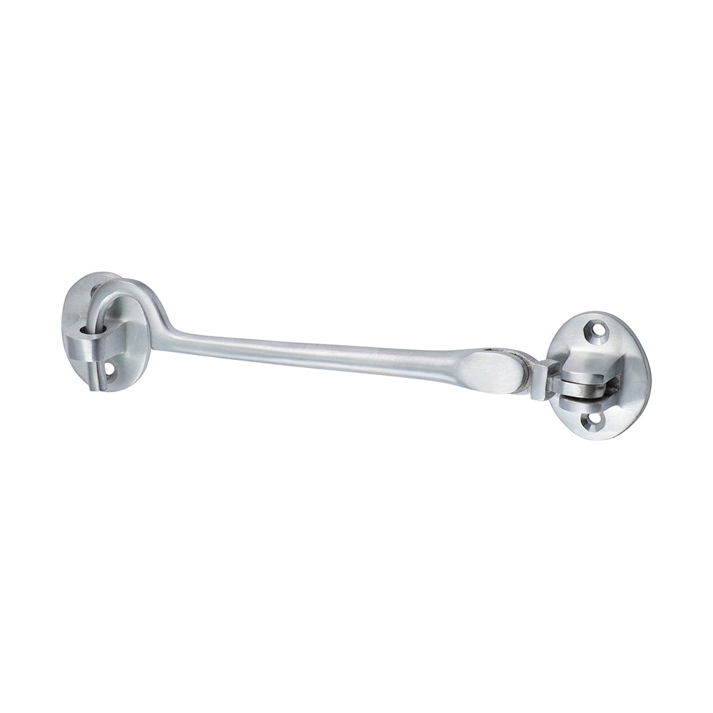TIMCO Cabin Hook Satin Chrome - 150mm | Pack of 1