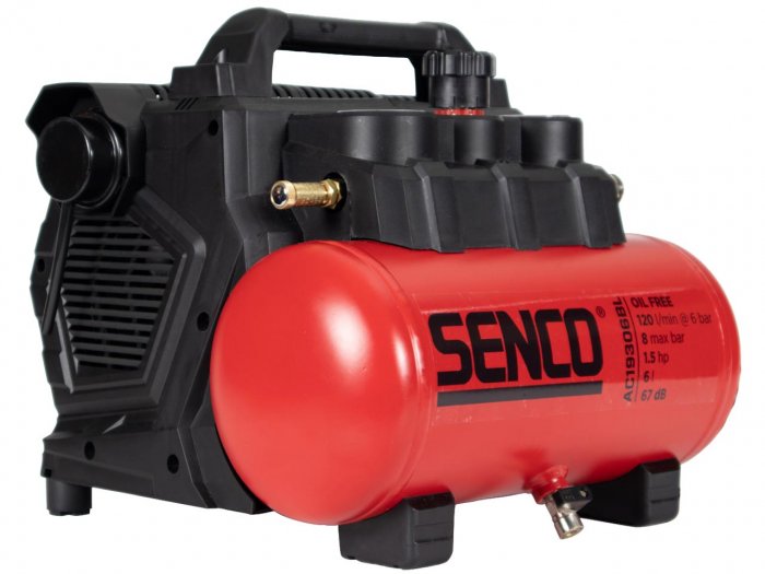 Senco AFN0036UK2 240V 6L Low Noise Compressor AC19306BL
