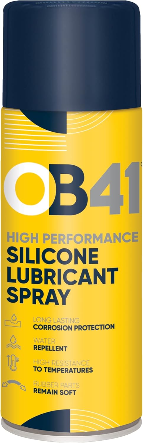 OB41 Silicone Lubricant Spray Perfect For Treating Moving Parts