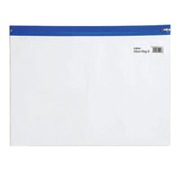 Snopake Zippa-Bag S A4 Blue Pk25