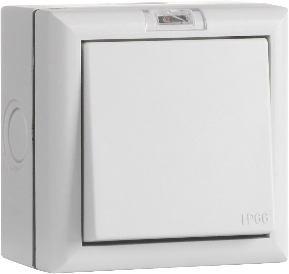 SMJ E61G2B-N IP66 2-Way Switch Neon 1-Gang
