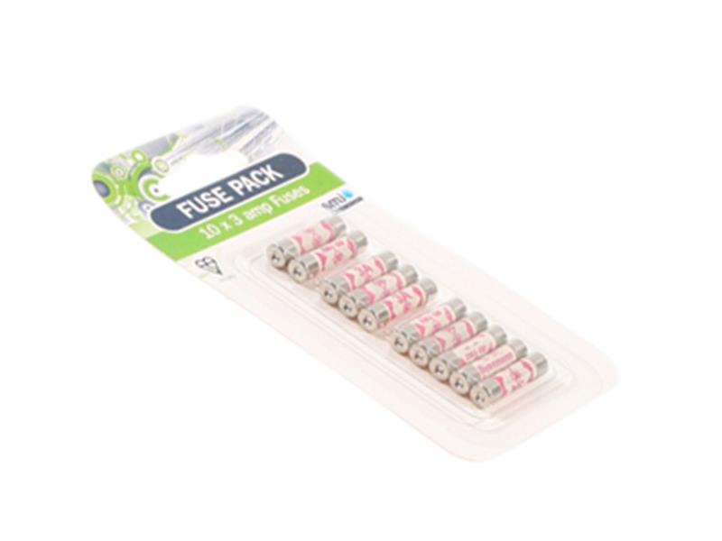 SMJ FU03AT 3A Fuses (Pack 10)