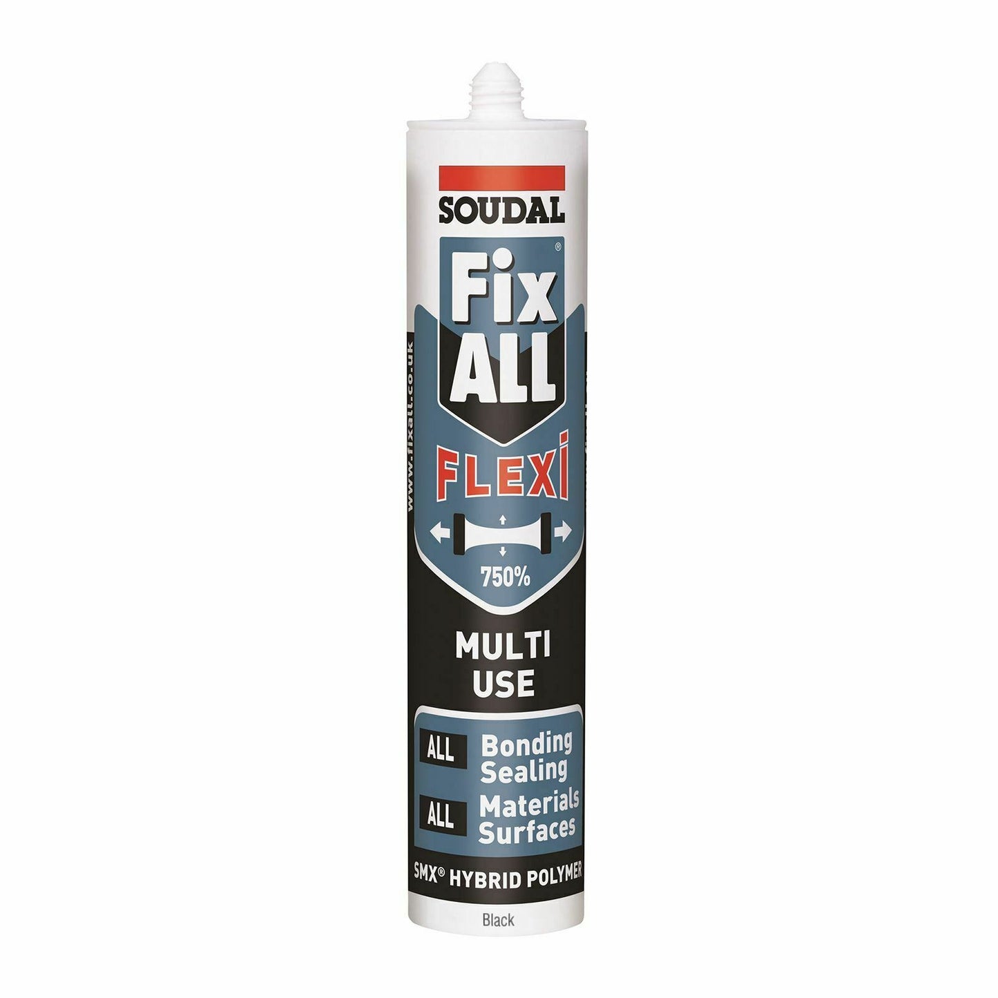 Soudal Grey Fix All Flexi Strong Polymer Sealant & Adhesive