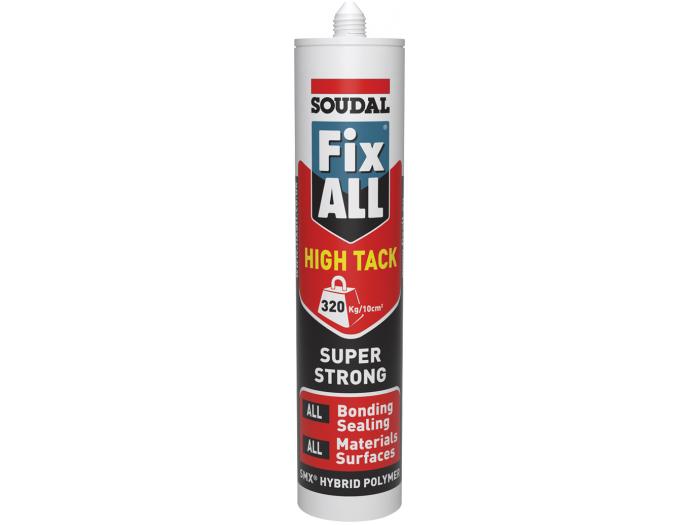 Soudal Grey Fix All High Tack Super Strong Hybrid Polymer Sealant Adhesive SMX