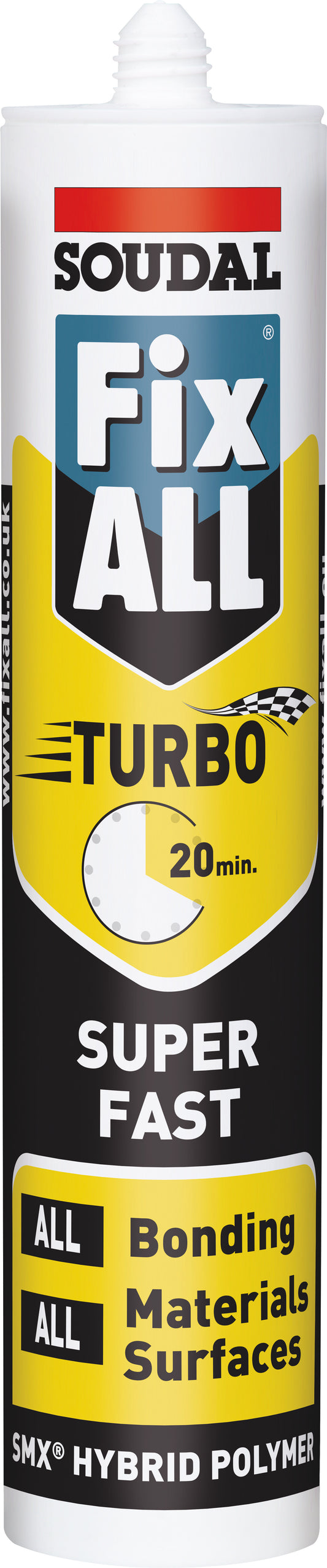 Soudal Fix All Turbo Silicone Sealant & Adhesive