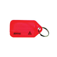 Kevron Clicktag Plastic Red Pk100