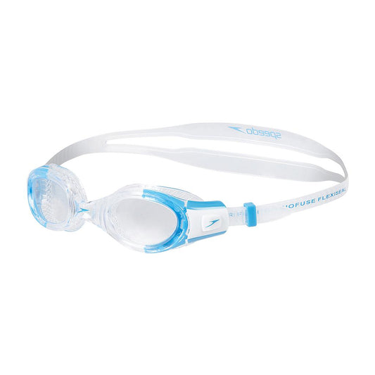 Speedo Futura Flexiseal Biofuse Goggles Junior - Junior - Clear/White/Clear