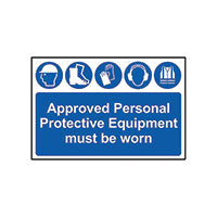 Spectrum Sign Apprv PPE Must Be Worn