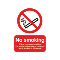 Signslab This Is A No Smoking S/A