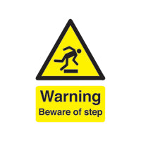 Signslab A5 Beware Of Step S/A