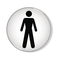 Signslab 60Mm Men Symbol