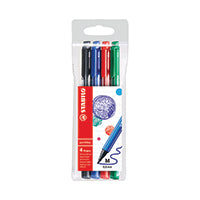 Stabilo PointMax Finelnr Pen Ast Pk4