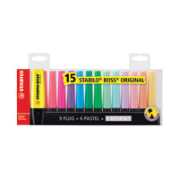 Stabilo Boss Original Hler Ast Pk15