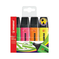 Stabilo Boss Highlighter Ast Pk4