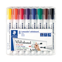 Staedtler Lumo 351 Drywipe Ast Pk8