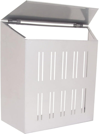 Burg-Wächter Post Catcher | Silver | 345mm x 352mm x 120mm
