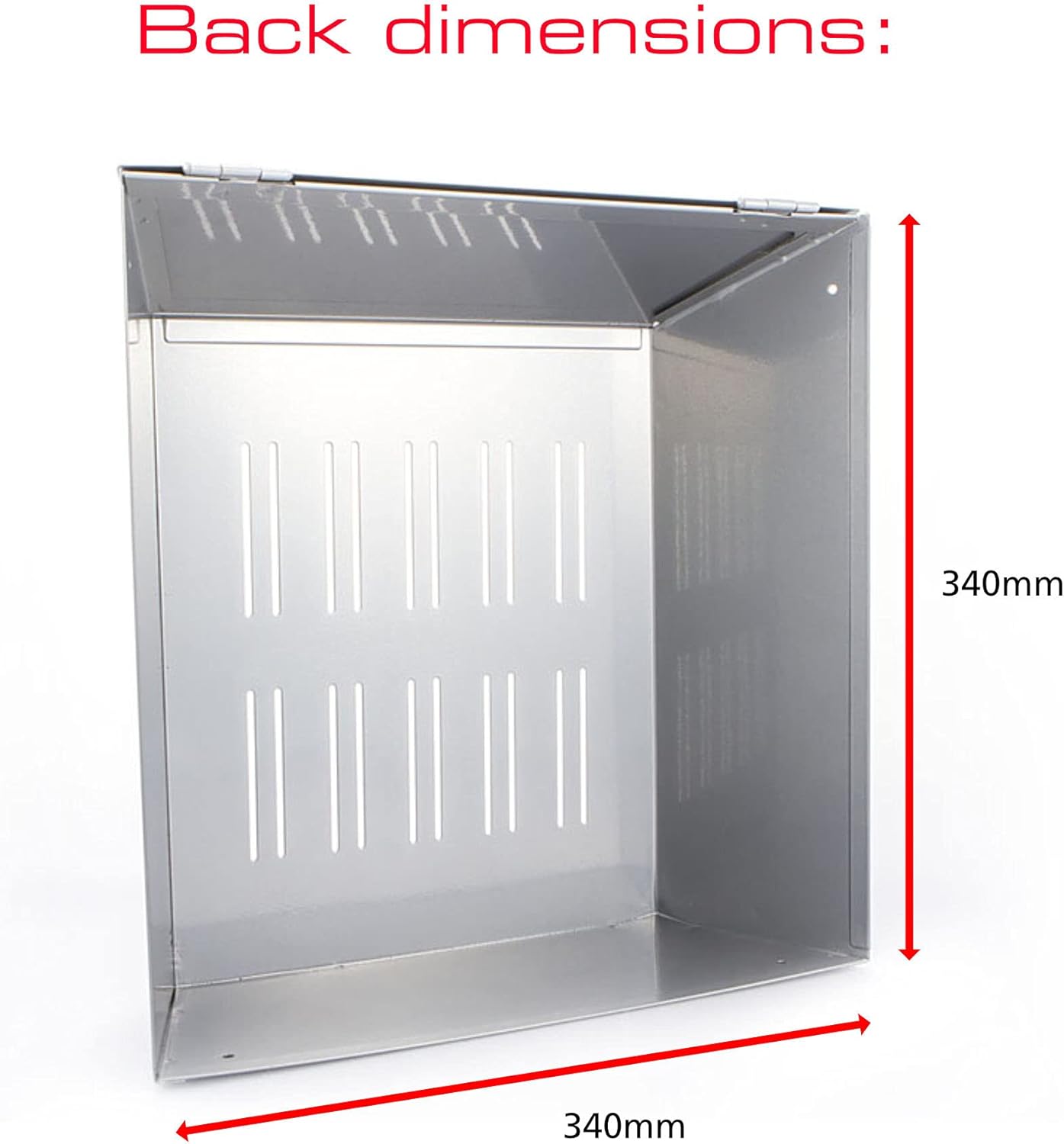 Burg-Wächter Post Catcher | Silver | 345mm x 352mm x 120mm