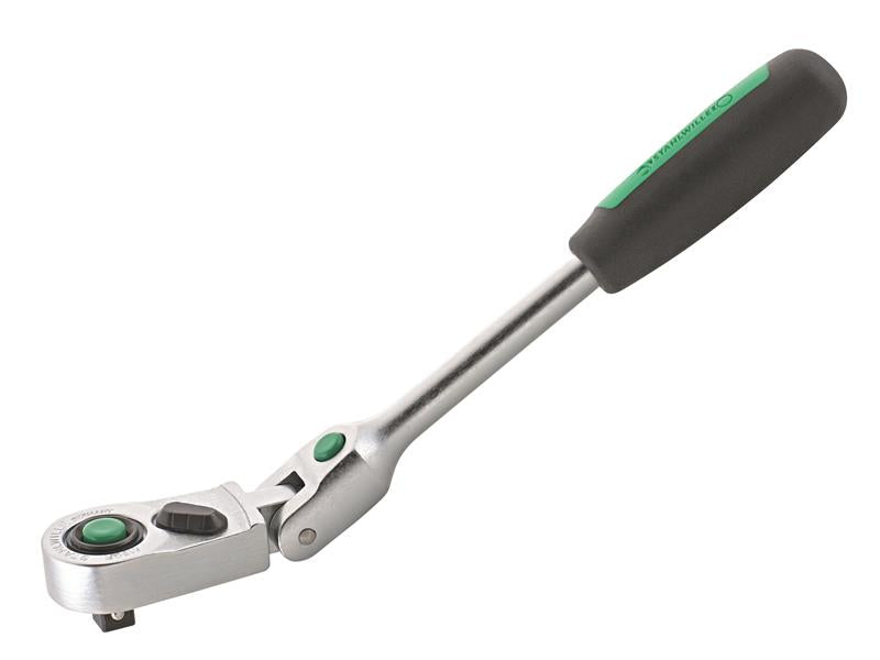 Stahlwille 11261010 416QR Flex Head Fine Tooth Ratchet 1/4in Drive