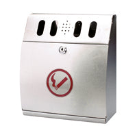 Ash Bin Wall Mount Curved