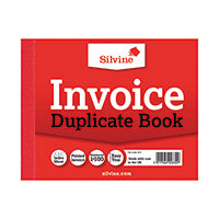 Silvine Dup Invoice Book 616 Pk12