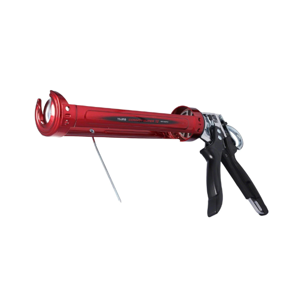 Tajima CNV100SP "Convoy Super 12" Caulk Gun, Black/Red