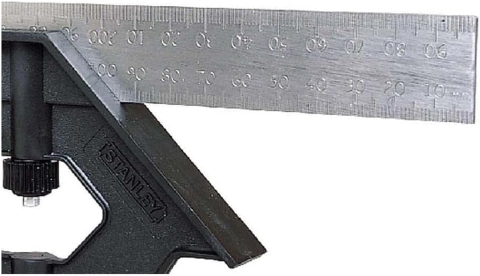 STANLEY 2-46-017 Combination Square 300mm (12in)