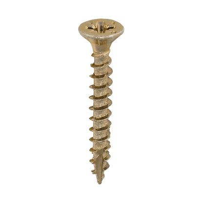 TIMCO Velocity Premium Multi-Use Countersunk Gold Woodscrews,All Sizes, 1000pcs