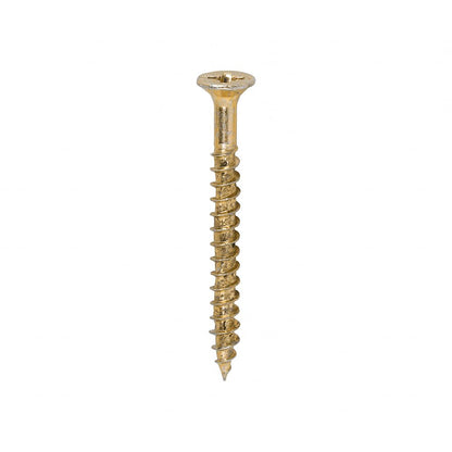 TIMCO Velocity Premium Multi-Use Countersunk Gold Woodscrews - 4.0 x 40 Box OF 1000 - 40040VYIND