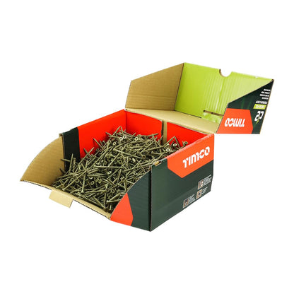 TIMCO C2 Deck-Fix Premium Countersunk Green Decking Screws - 4.5 x 65 Box OF 1000 - 65C2DIND