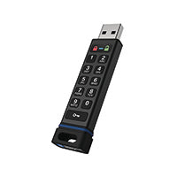 SecureUSB KP USB 3.0 8GB Flash Drv