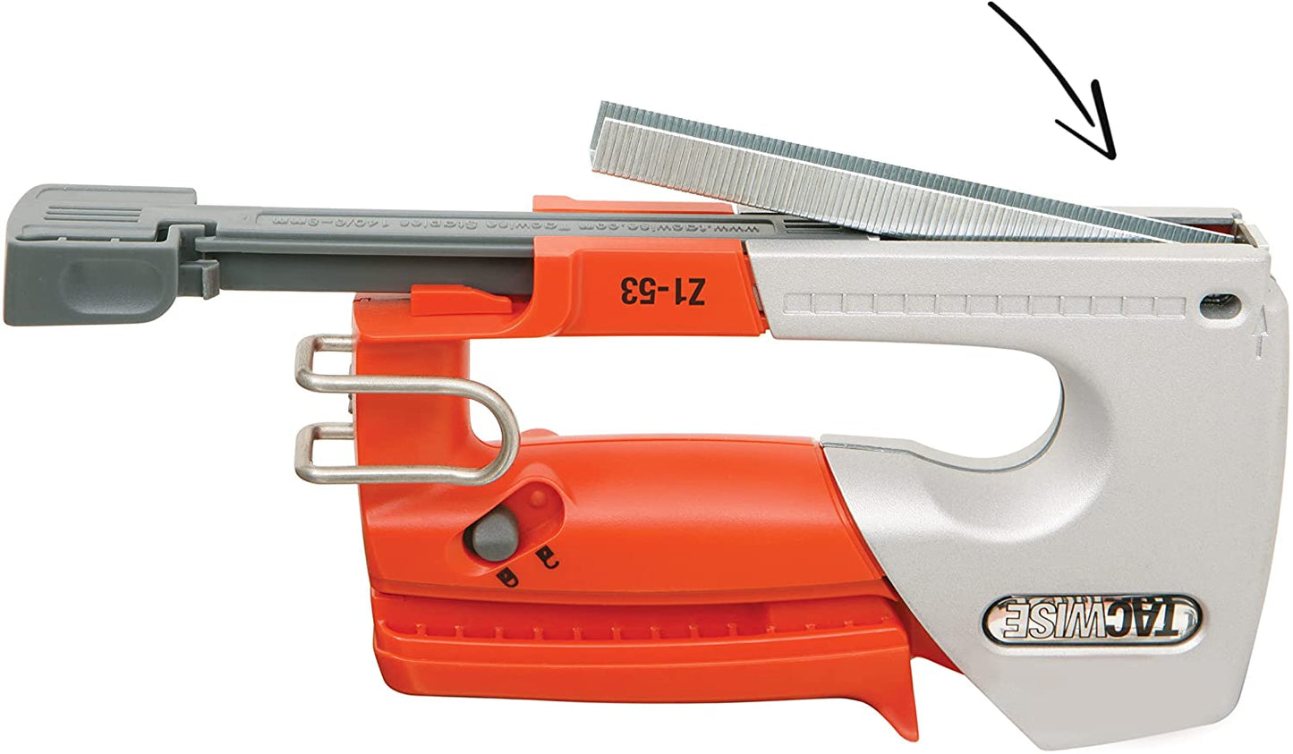 Tacwise 0889 Z1-53 Heavy Duty Metal Staple Gun with 200 Staples, Staple Remover