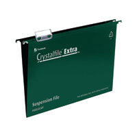 Rexel Crystalfile Susn File Grn Pk25