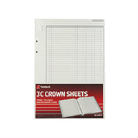Rexel Crown 3C F9 Treble Cash Pk100