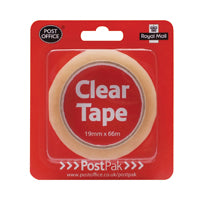Postpak Clr Sticky Tape 19mmx66m P12