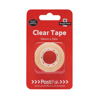 Postpak Clr Sticky Tape 19mmx33m P12