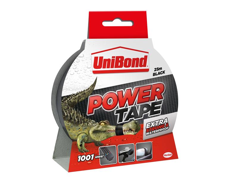 UniBond 2675781 Powertape 50mm x 25m Black