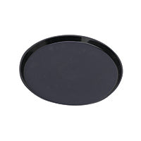 Serving Tray Rnd PC H22 x D355mm Blk