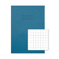 Rhino A4 Ex Book 10mm Sq L/Blue Pk50