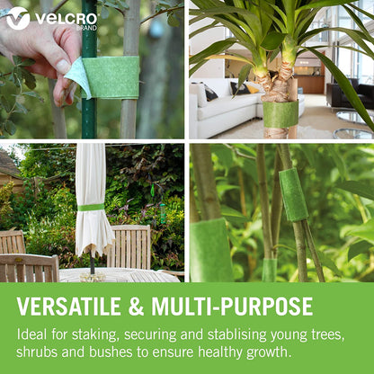 VELCRO 60201 ONE-WRAP Tree Ties 50mm x 5m Green