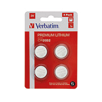 Verbatim CR2032 3V Lih Battery Pk4