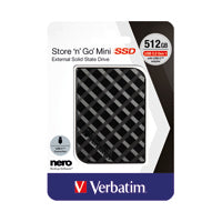 Verbatim SnG Mini USB 3.2 512GB Blk