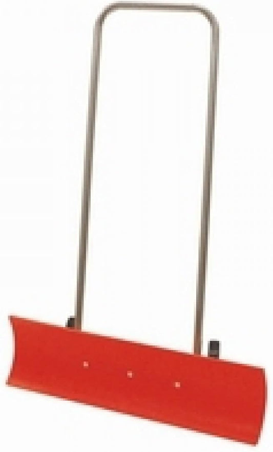 Red Plastic 870mm Blade Snow Pusher