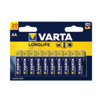 Varta Longlife AA Battery Pk20
