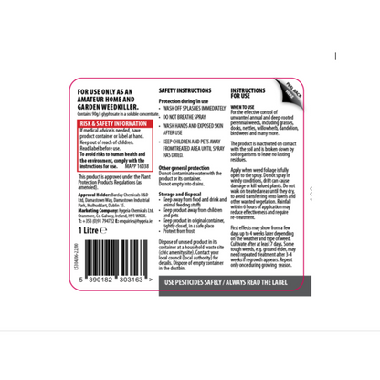 Hygeia Weed Free Total Weedkiller Glyphosate Home & Garden