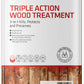 EVERBUILD Triple Action Wood Treatment Dry & Wet Rot Kills Woodworm