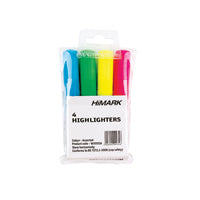 HiGlo Highlighter Assorted Pk4