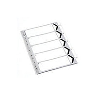 Np Index 1-5 Polyprop White