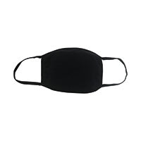 Reusable Cloth Masks 5x7in Black P5